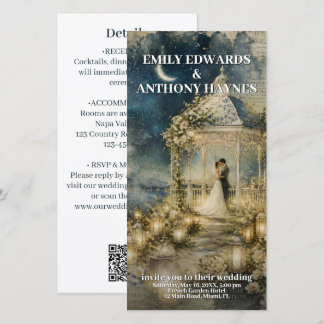 Romantic Garden Wedding Invitation