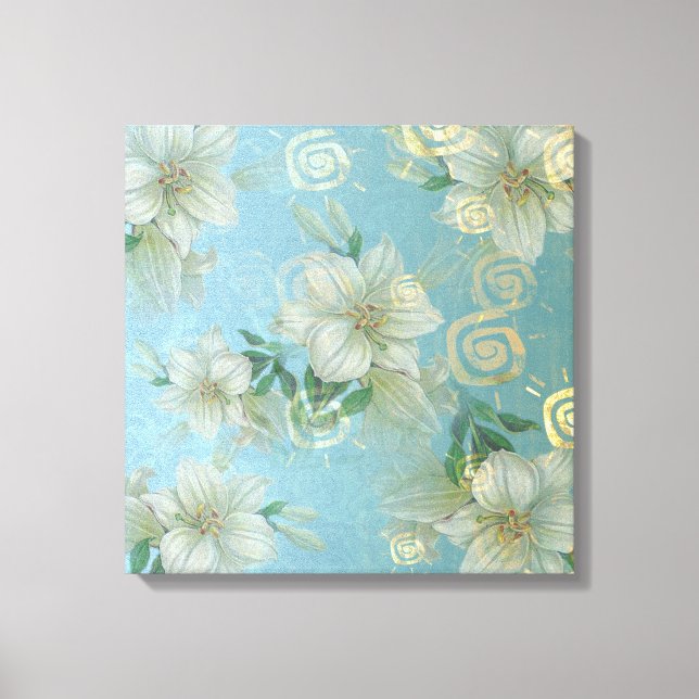 Romantic Garden - Wrapped Canvas Print (Front)