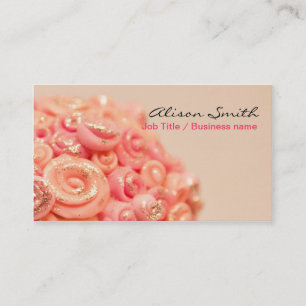Romantic generic Business card