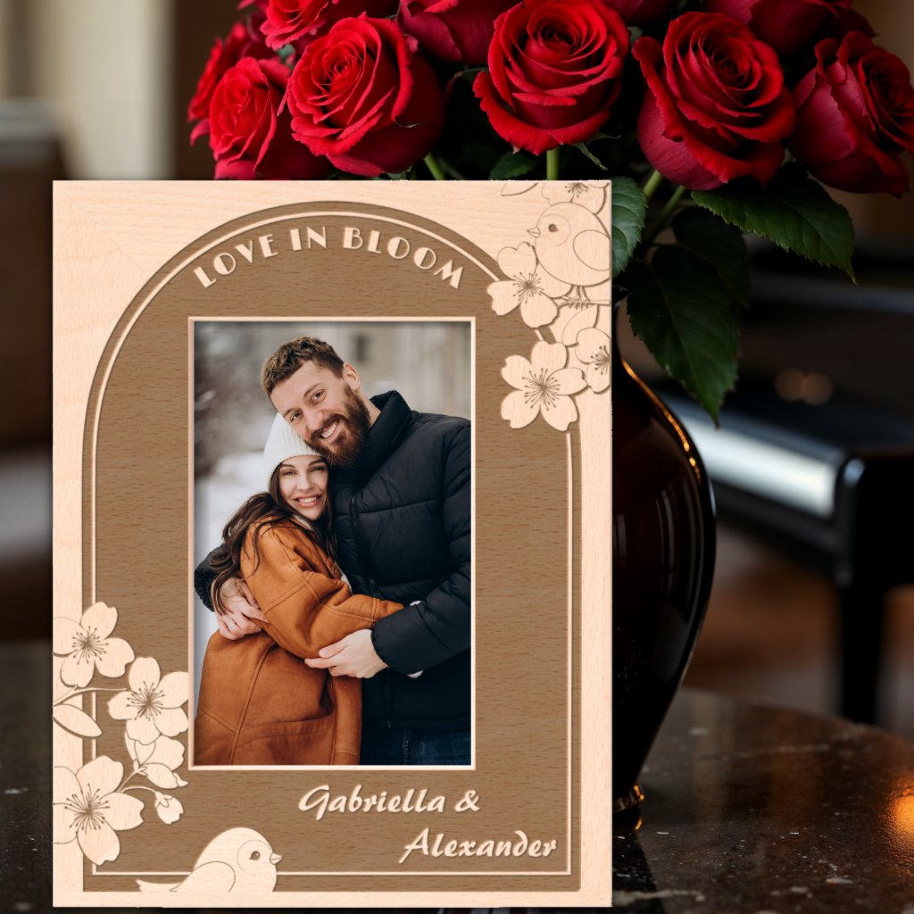 Romantic Gift for Couples - Little Birds Floral