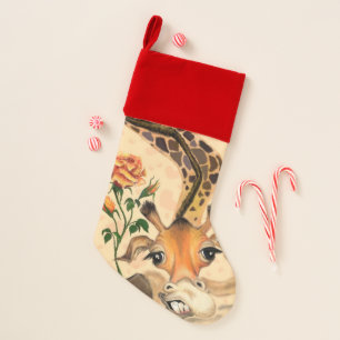 Romantic Giraffe - Funny Christmas Stocking