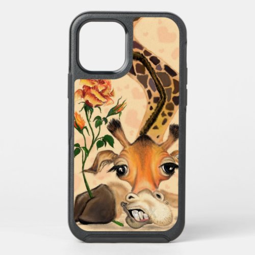 Romantic Giraffe _ Gentleman _ Funny OtterBox Symmetry iPhone 12 Case