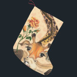 Romantic Giraffe - Gentleman - Funny Small Christmas Stocking<br><div class="desc">Romantic Giraffe</div>