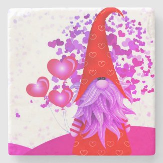Romantic Gnome Coaster