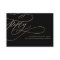 Romantic Gold Calligraphy | Black Website RSVP