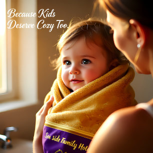 Romantic Gold catholic cross with gold foil looks Bath Towel Set