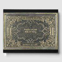 Romantic Gold Vintage Look Guest Book