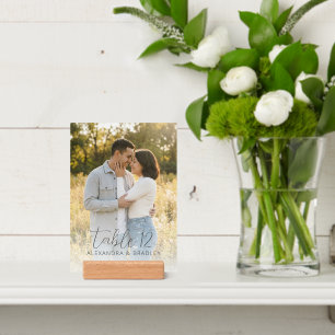 Romantic Golden Outdoor Photo Holder