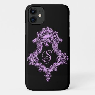 Romantic Goth Pink Monogram