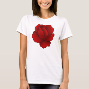 Romantic gothic red rose T-Shirt