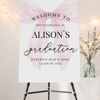 Romantic Graduation welcome  Foam Board