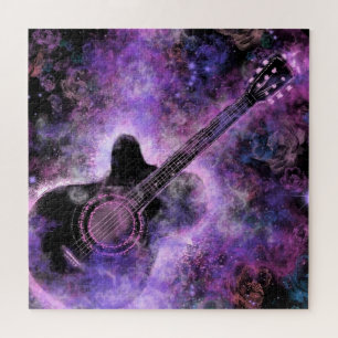 Romantic Guitar Music - Magic - Painting Jigsaw Puzzle