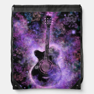 Romantic Guitar Music - Magic Sound Drawstring Bag