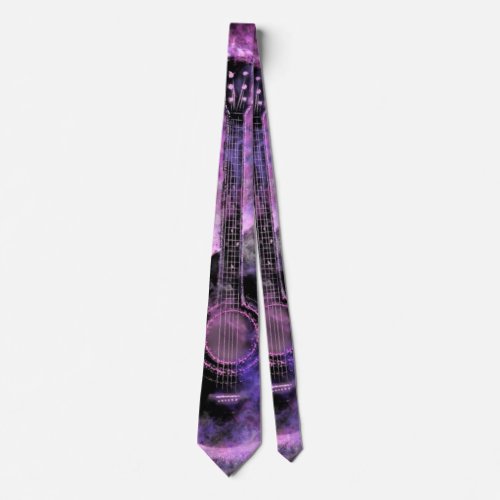 Romantic Guitar Music _ Magic Sound Neck Tie