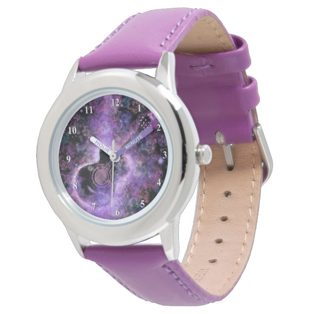 Romantic Guitar Music - Magic Universe Watch (Angled)