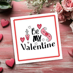 Romantic Hand Drawn Valentine Card for Husband  