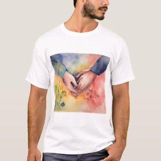 Romantic hand together T-Shirt