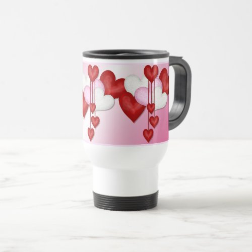 Romantic Heart Decor Mug
