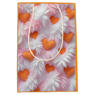 Romantic Heart Pattern Gift Bag