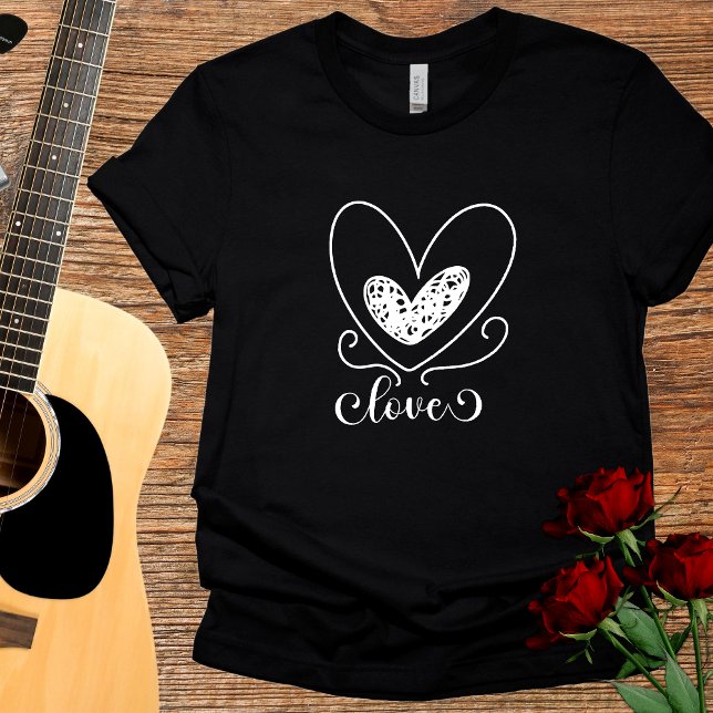 Romantic Heart T-Shirt – Valentine Gift (Creator Uploaded)