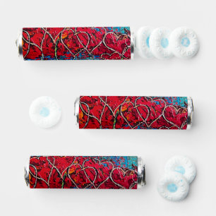 Romantic Hearts Breath Saver Mints
