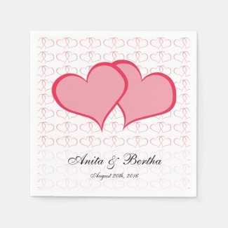 Romantic Hearts Graphical She She Pink
