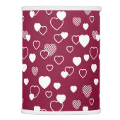 Romantic hearts lamp shade (Right)