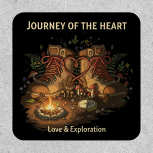 Romantic Hiking Adventure Journey of the Heart Patch