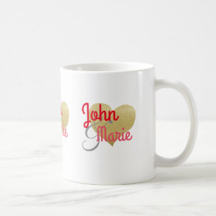 romantic his her Mr. Mrs. personalized Coffee Mug