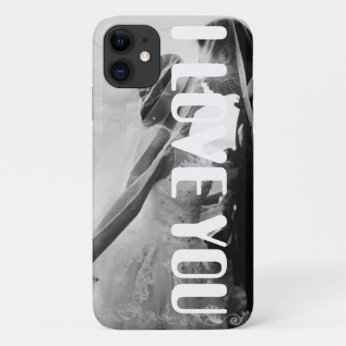 Romantic I LOVE YOU iPhone 11 Photo Case