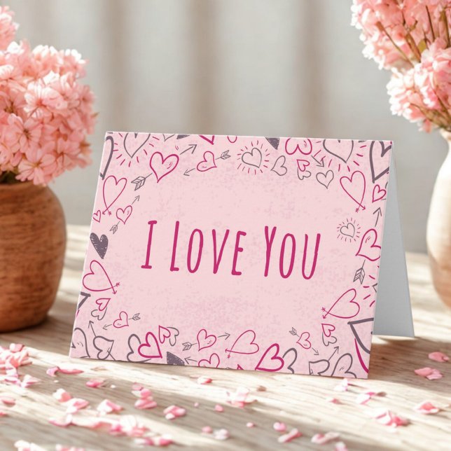 Romantic I Love You Valentine's Day Card (Creator Uploaded)