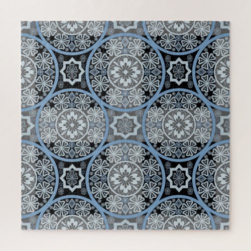 Romantic Lace Bright Abstract Print Jigsaw Puzzle