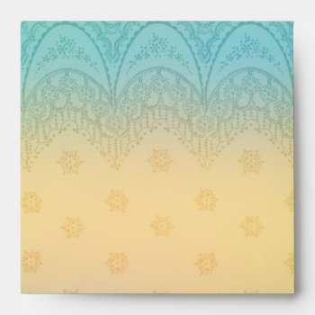 Romantic Lace Square Envelope by karanta at Zazzle