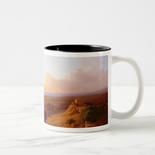 Romantic Landscape 1860 Two_Tone Coffee Mug
