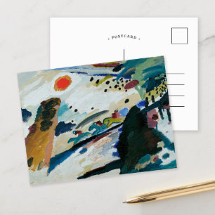 Romantic Landscape Kandinsky Postcard