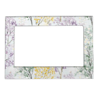 Romantic Lavender Green Flowers Bridal Shower