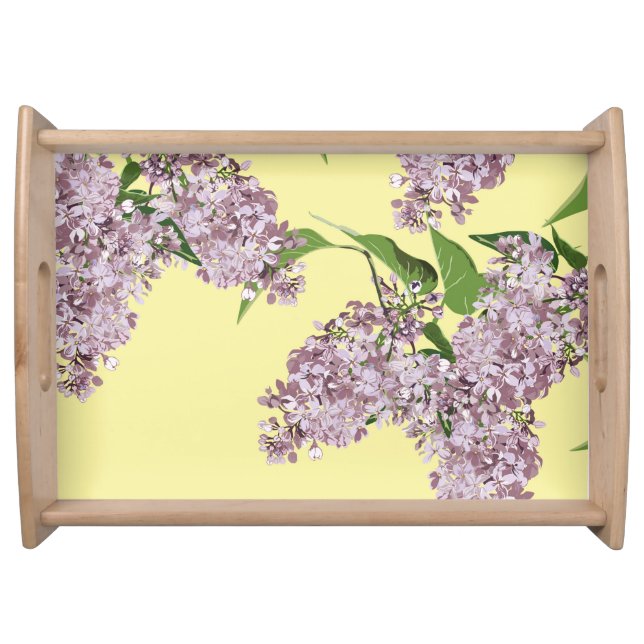 Romantic Lilac Serving Tray (Front)