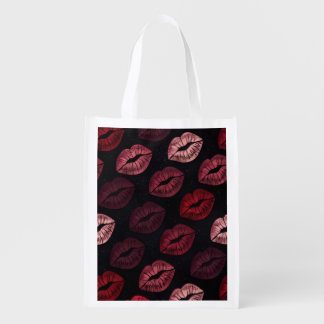Romantic Lip Print Gift Bag