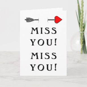 Romantic long-distance relationship Valentine Card