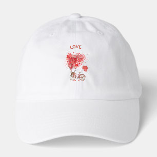 Romantic Love Bicycle Graphic Keychain - Cute Coup Hat