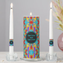 Romantic Love Birds in Colored Glass - Add Message