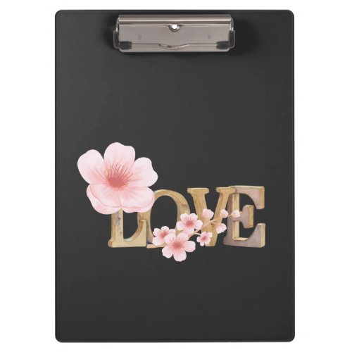 romantic love clipboard