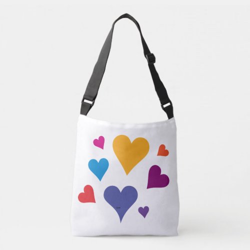 Romantic love crossbody bag