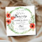 Romantic Love Crown Red Poppy Housewarming 