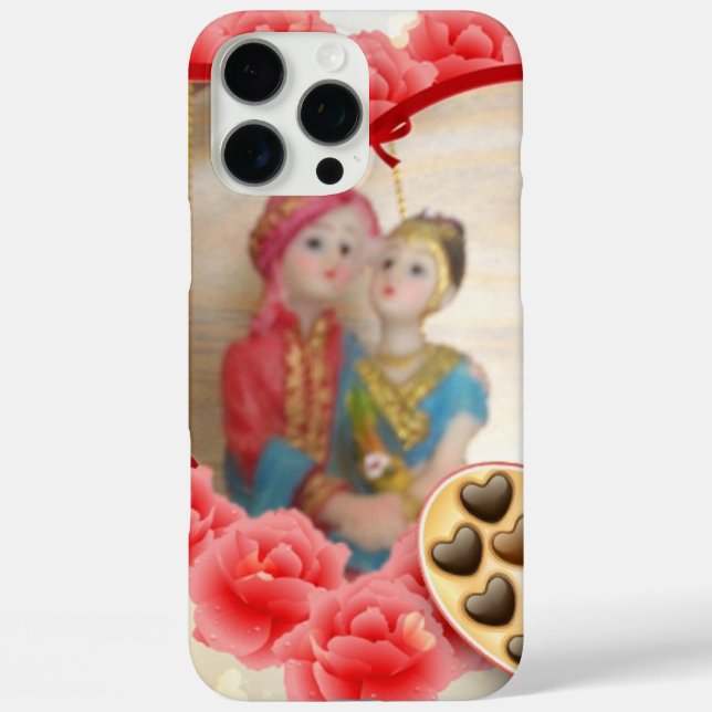 Romantic Love Heart Art Print Case-Mate iPhone Case (Back)
