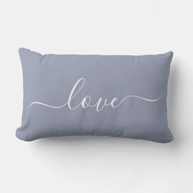 Romantic Love Lilac Pillow (Front)