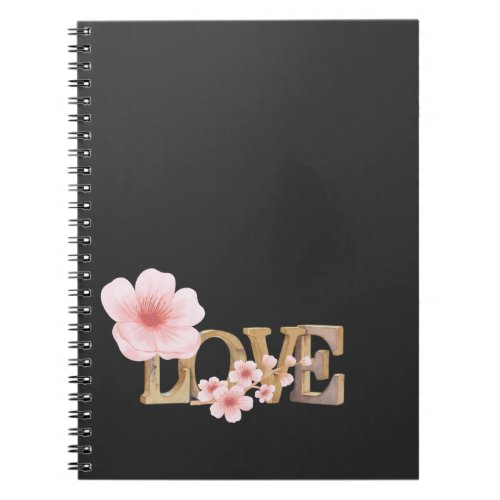 romantic love notebook