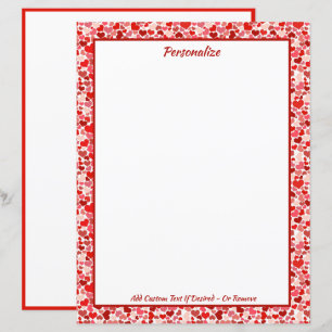 Romantic Love Pink Red Hearts Valentine Day