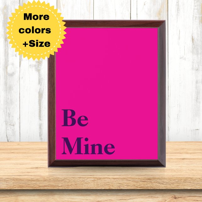 Romantic Love Quote Wall Art | Valentine's Day Award Plaque (Romantic Love Quote Wall Art | Valentine's Day Decor)