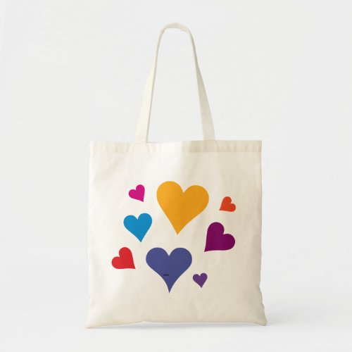 Romantic love tote bag